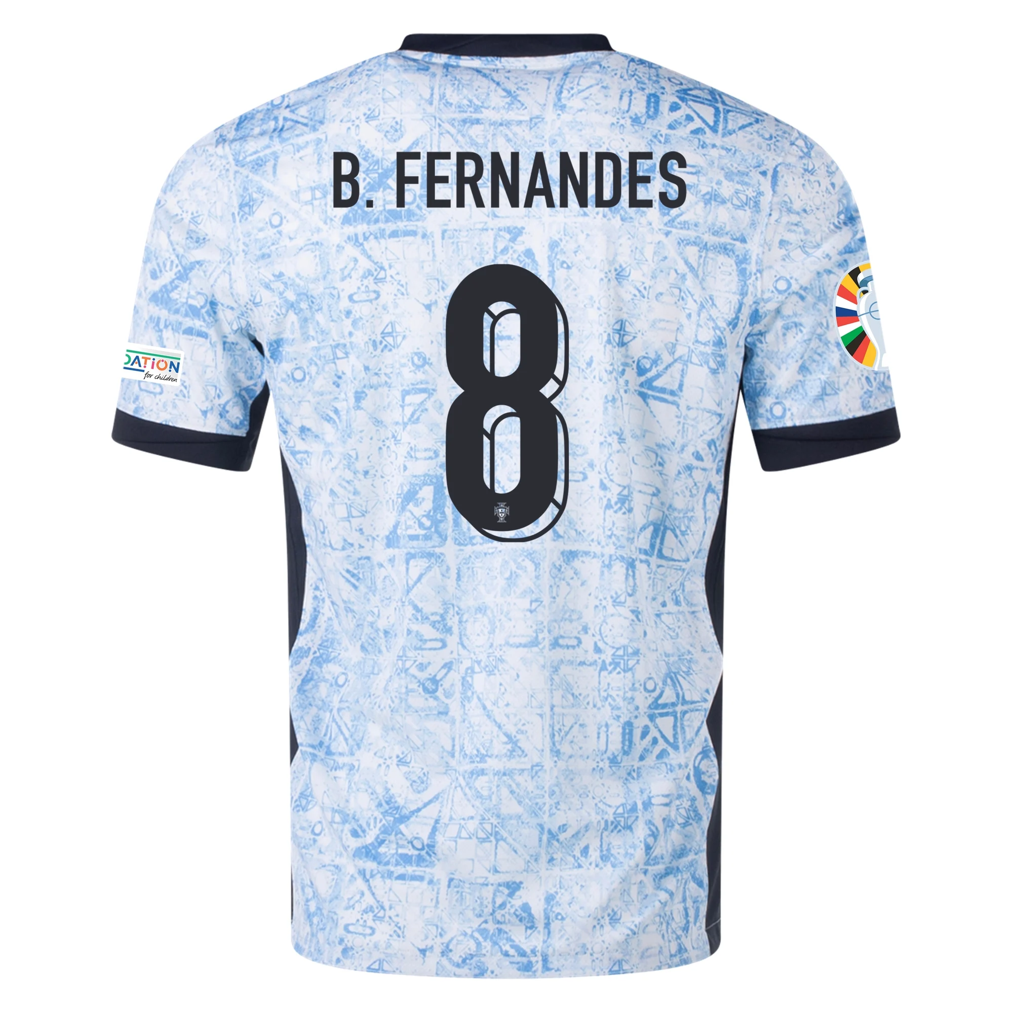 Bruno Fernandes - Portugal 24/25 Away Jersey