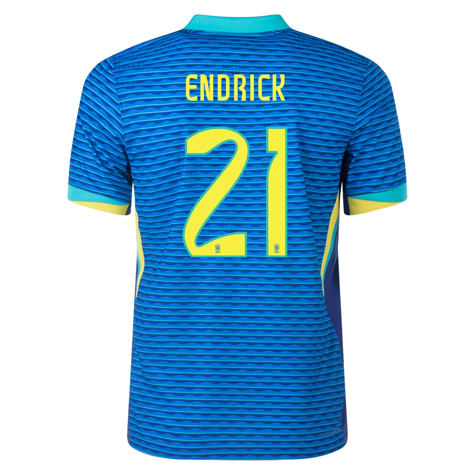 Endrick - Brazil 24/25 Authentic Away Jersey
