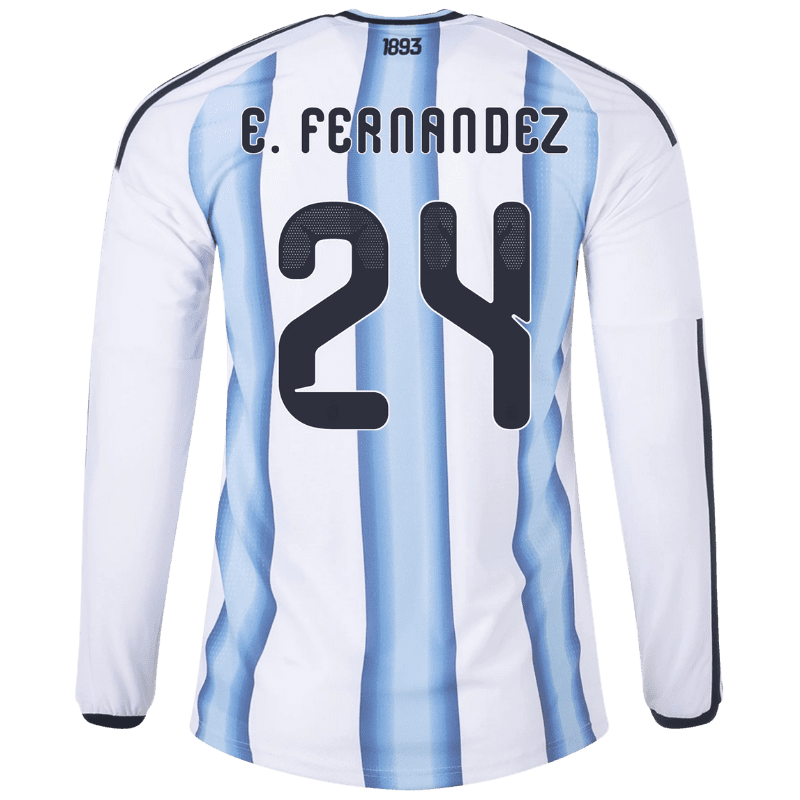 Christian Romero Argentina 26/27 Authentic Home Jersey (Copy)