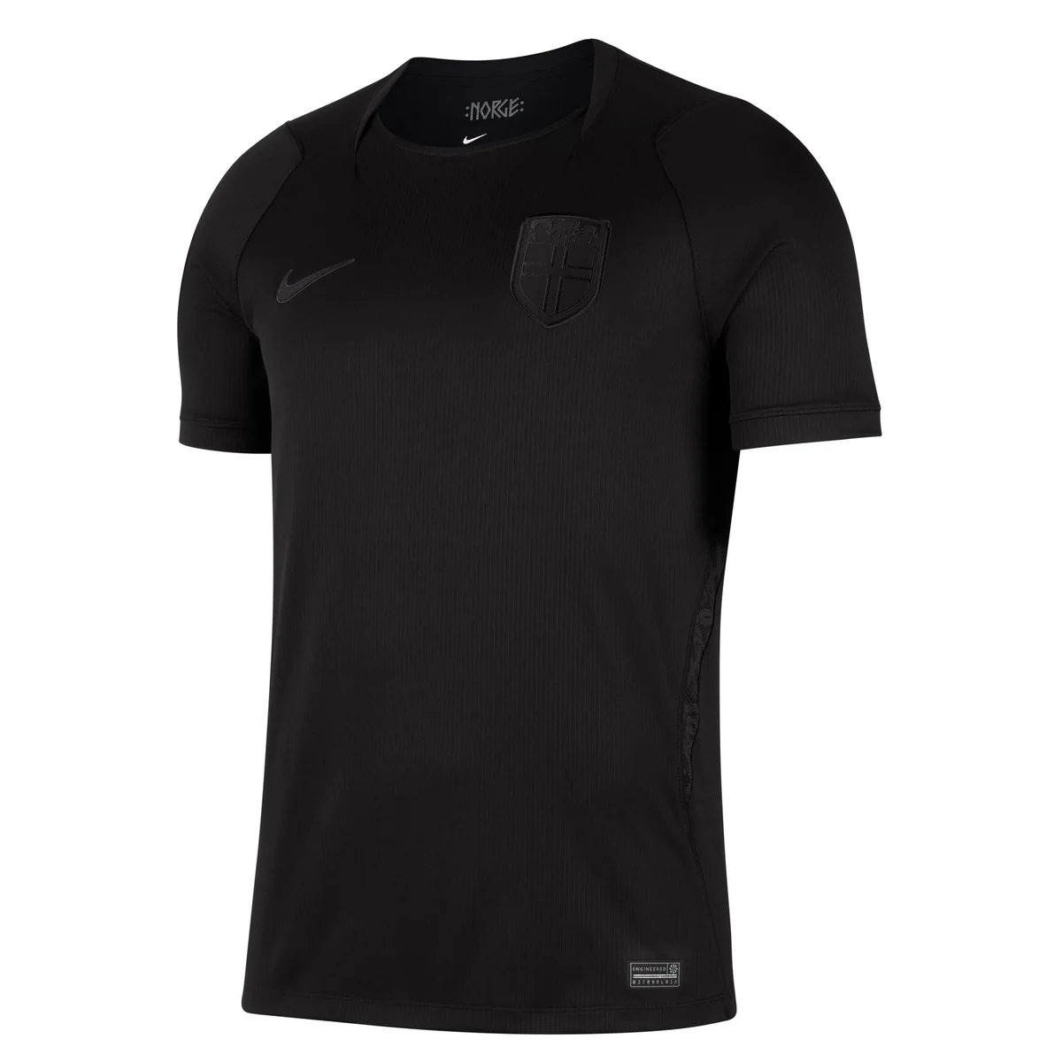Norway 2026 Nike away jersey Aurora black front view